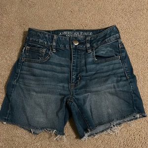 American Eagle Denim Super Stretch Shorts
